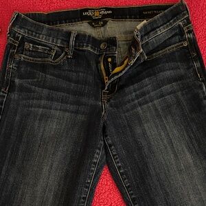 Lucky Brand Women's Dark Wash Straight Leg Jeans